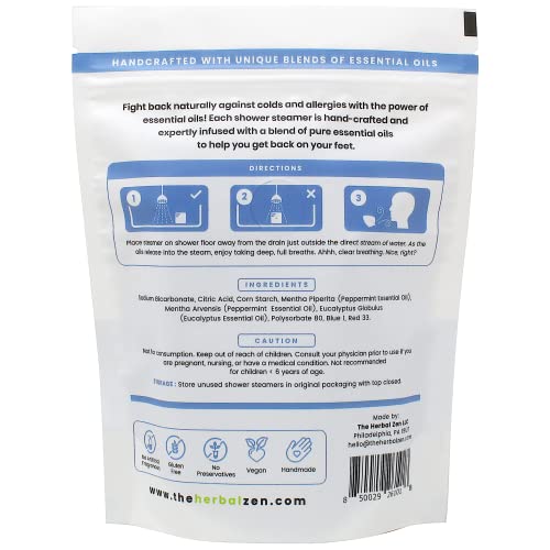 Aromatherapy Shower Steamers Gift Set, Shower Bombs Made in the USA, Relaxation Gift for Women, Lavender Shower Steamers for Women, Eucalytus Shower Steamer, Mothers Day Gifts