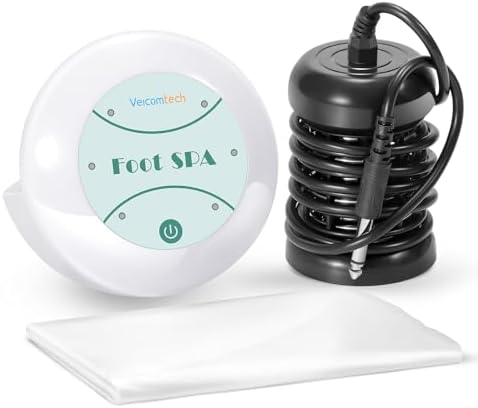 Ionic Detox Foot Bath Machine, Foot Detox Spa Ion Cleanse Chi Machine for Home Use Beauty Club Salon, Regain Health & Vitality with 5 Liners （Tub Not Include）