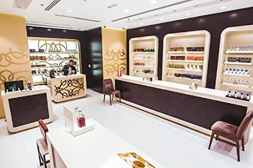 Rose Noir 75mL, a Stunning Fragrance of Soft Nuances of Rose, Jasmine, Woods, Ambergris and Ginger Flower Accords by Al Maghribi Arabian Oud