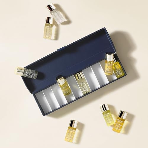 Aromatherapy Associates Essential Oil Blends – Luxury Shower and Body Oils for Dry Skin, Daily Aromatherapy Care for Men & Women, 10-Pack (0.10 fl oz Each) in Decorative Gift Box
