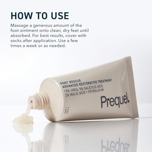 Skin Foot Rescue, Professional Foot Treatment with 15% Urea and Salicylic Acid, Advanced Cream For Dry Cracked Feet, Clinical-Grade Moisturizer - 1.7 fluid ounce (Pack of 1)