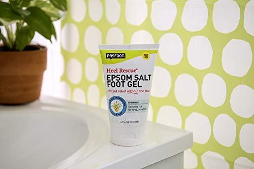 Profoot Epsom Salt Foot Gel Relief for Aching Feet, 4 Ounce, 2 Count