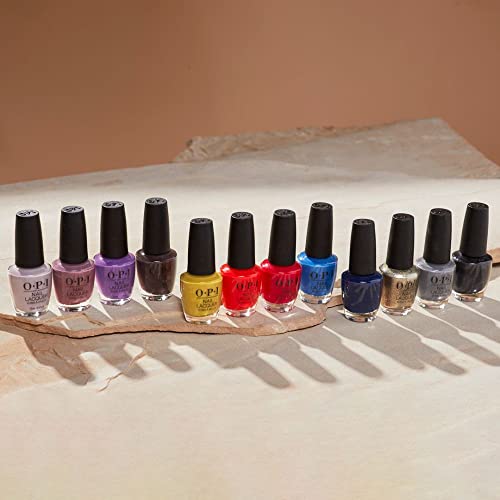 OPI Nail Lacquer, Rust & Relaxation, Red Nail Polish, Fall Wonders Collection, 0.5 fl oz