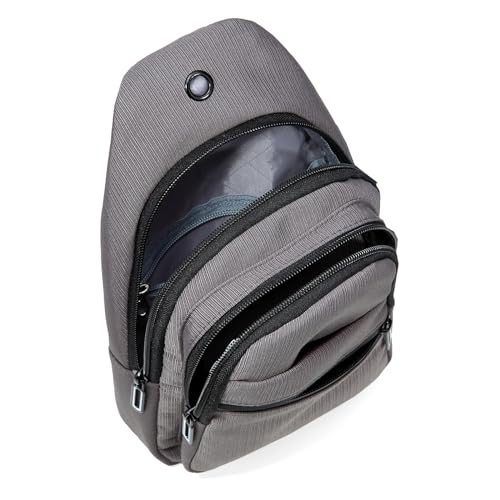 AOSTIHOT Crossbody Small Sling Backpack Sling Bag for Women Men, Chest Bag Daypack Crossbody for Travel Sport Running Hiking