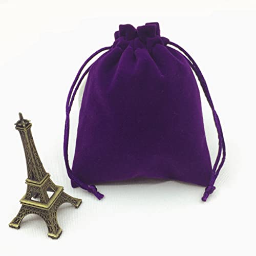 ERINGOGO 5pcs Drawstring Bundle Pocket Small Electronic Product Cable Cord Organizer Bags for Travel and Earphone Storage