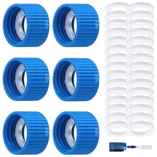 1. 28mm Silicone Water Filter Adapters W/10 Seals Leakproof for Outdoor Hiking & Camping Systems Portables Water Filter Connector