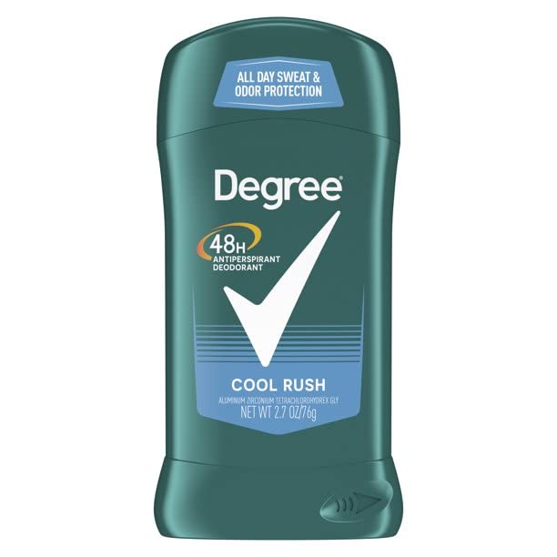 DEGREE Antiperspirant Dry Protection, Twin Pack, Cool Rush, 2.7 oz (Pack of 2)