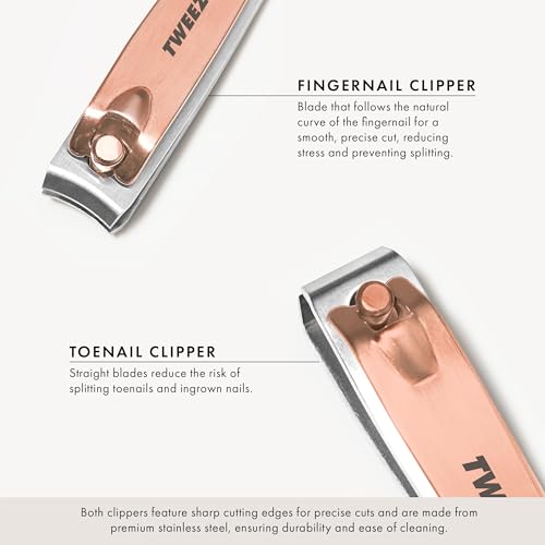 Tweezerman Rose Gold Combo Clipper Set