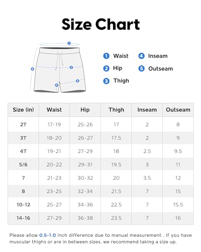 maamgic Boys Swim Trunks Toddler Swim Shorts Little Boys Bathing Suit Swimsuit Toddler Boy Swimwear,Starfish-lake Blue,2 T