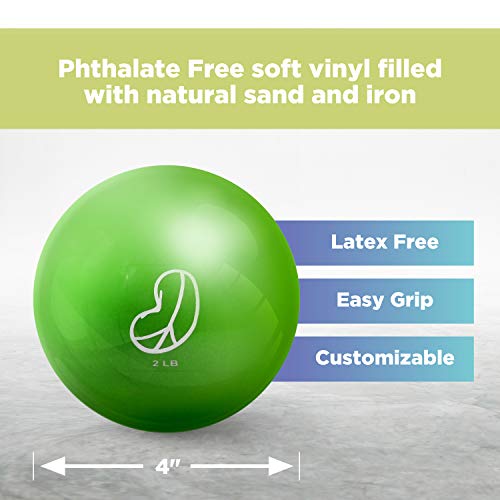 Bean Products Soft Weighted Balls - 2lbs Lime