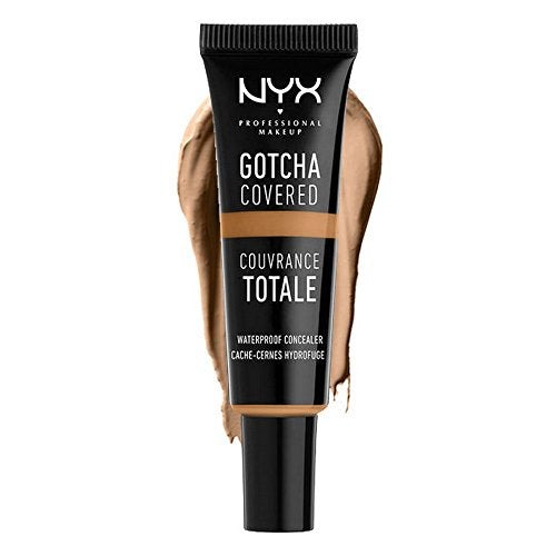 NYX Professional Makeup Gotcha Covered Concealer, Deep Honey, 0.27 Fluid Ounce