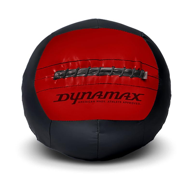 Dynamax 8LB Soft-Shell Medicine Ball Black/Red