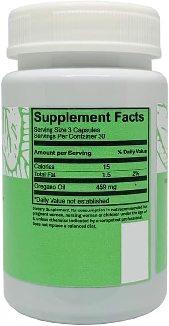 Avanti - Oregano Oil, 150mg Concentrated Oil, softgel, additive Free