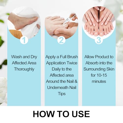 25% Undecylenic Acid, Twist Pen Activator-Suitable for toenails Broken,Discolored & Damaged Nail-3 Pack