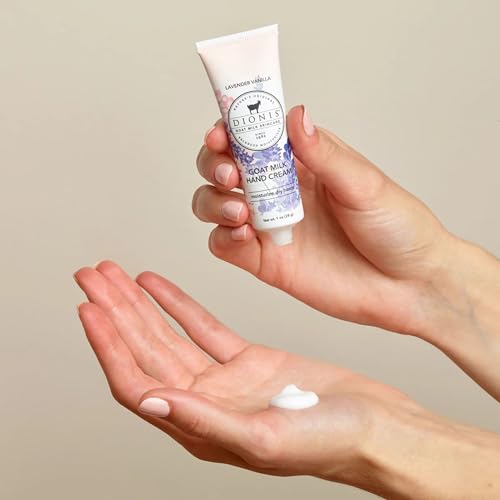 Dionis Goat Milk Skincare Hand Cream Gift Sets - Assorted Scented Travel Size Hand Creams In a Gift Box - Mini Hand Lotion Self Care Gifts, Cruelty Free Lotion For Dry Skin, Inspire Gift Set 2025