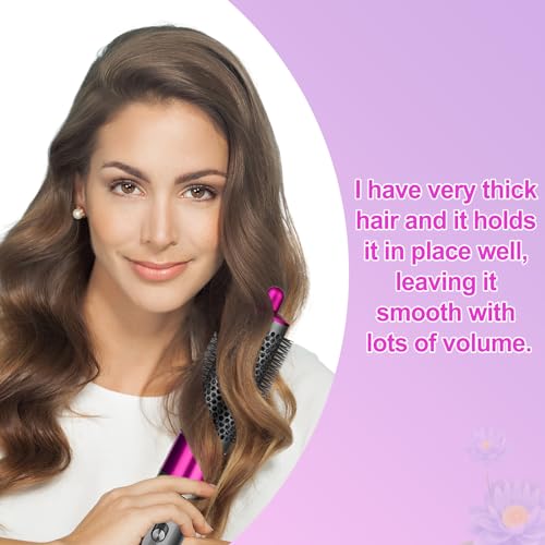 Round Brush Attachment for Dyson Air wrap Oval Round Volumizing Brush for Dyson Airwrap Accessories, Rose