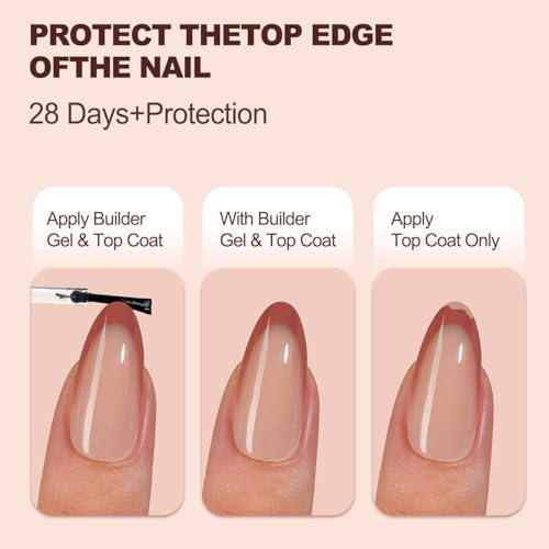 300Pcs French Gel Nail Tips Almond, Vansiho Medium Nail Tips, Pre-French Tips Press on Nails, Acrylic Fake Nails for Nail Art DIY 15 Sizes