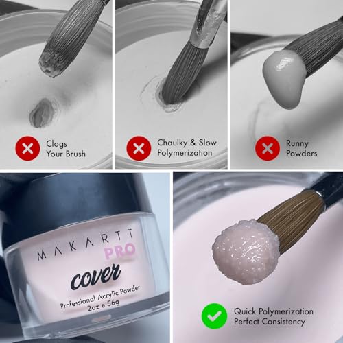 Acrylic Starter Kit for Beginners - Includes Pink & Clear Powder, High-Quality Acrylic Essentials Perfect for Aspiring Professional Nail Technicians