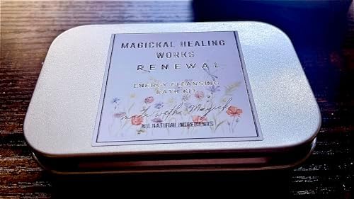 Energy Cleansing Bath & Spell Kits for Protection, Prosperity, 3rd Eye Activation, Self-Love, Strength & Creativity - Florida Water - White Magic - Spiritual Cleansing (Orange)