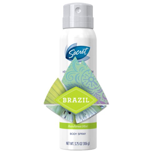 Secret Destinations Women's Body Spray - Brazil Rainforest Mist - 3.75 oz