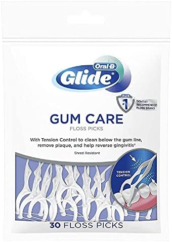 Glide Pro-Health Advanced Floss Picks 30 Ea (Pack of 10)