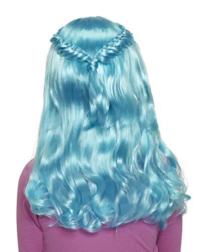 CGH Cute Girls Hairstyles! Wig - Turquoise Wavy Hair Style & Wear Wig