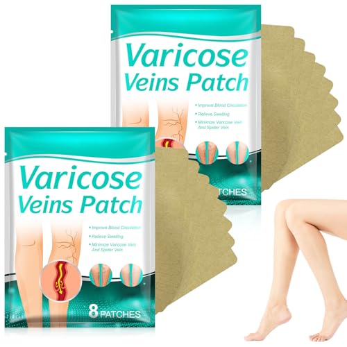 LegRenew Varicose Veins Patch,Professional Relief for Varicose Veins in The Legs，Natural Improvement Spider Veins Patch（2PCS)