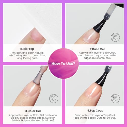 Beetles Professional Gel Top Coat, 20ml High Glossy Top Coat Gel Nail Polish No Wipe Long-Lasting Shine, Anti-Yellowing Strong Coverage Finish for Nail Technicians Salon Use