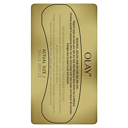 Olay Ultra Moisture Beauty Bar Soap with Shea Butter - 3.17oz - 4 ct