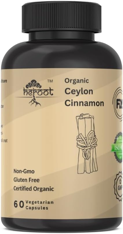 Organic Ceylon Cinnamon Capsule (Pack of 20)