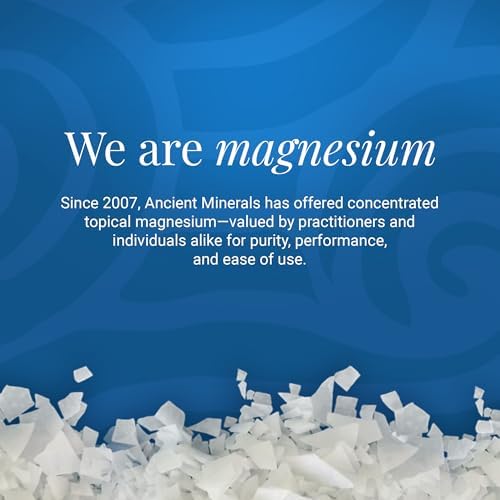 Ancient Minerals Magnesium Bath Flakes of Pure Genuine Zechstein Chloride - Resealable Magnesium Supplement Bag That Will Outperform Leading Epsom Salts 1.65 lbs