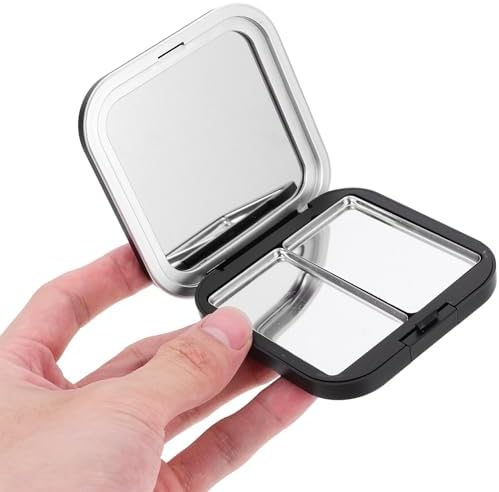 2 Pcs Empty Magnetic Eyeshadow Palettes for DIY Cosmetics - Lipstick, Blush, Powder