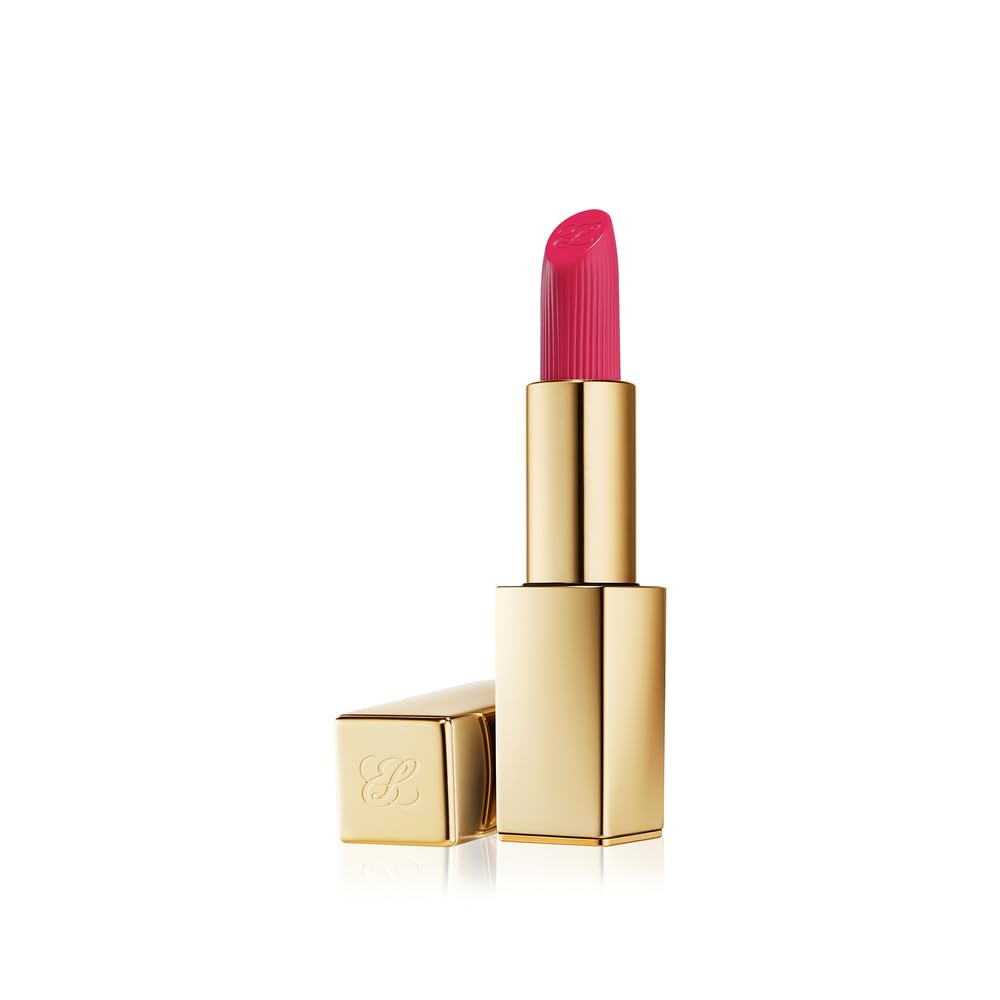 Estée Lauder Pure Color Long-Lasting Cream Lipstick with Cream Finish | Plumping & Nourishing, 535 Pretty Vain