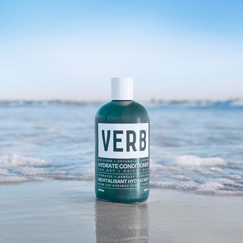 VERB Hydrate Conditioner - Nourish Dry + Frizzy Hair - Smooth + Reduce Frizz - Amber + Warm Jasmine Scent