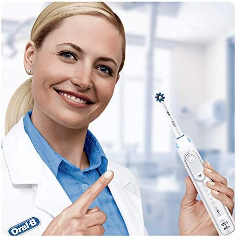 Oral B Cross Action Electric Toothbrush Replacement Brush Heads Refill, 4Count