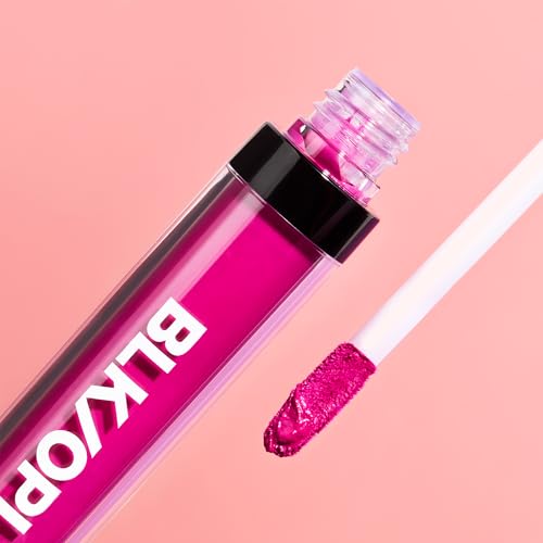 Black Opal BLK/OPL COLORSPLURGE Liquid Matte Lipstick, Chic Mauve — long-lasting, enriched with Vitamins C & E, paraben-free, cruelty-free