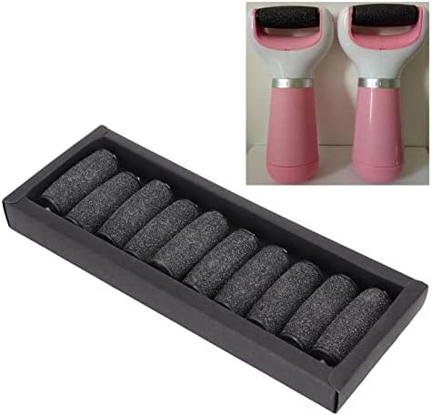 Replacement Rollers Heads Refills for Foot File,Scholl Pedicure Hard Skin Remover Refills Pedi Replacement Rollers Heads Foot File Refills Roller Foot Scrubber Pedicure Tools for Callus Shaver