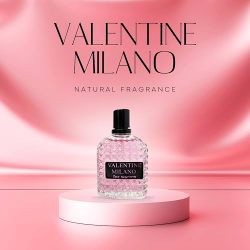 Valentine Milano Women's cologne 3.4 Fl. Oz. Eau de Parfum Natural Spray