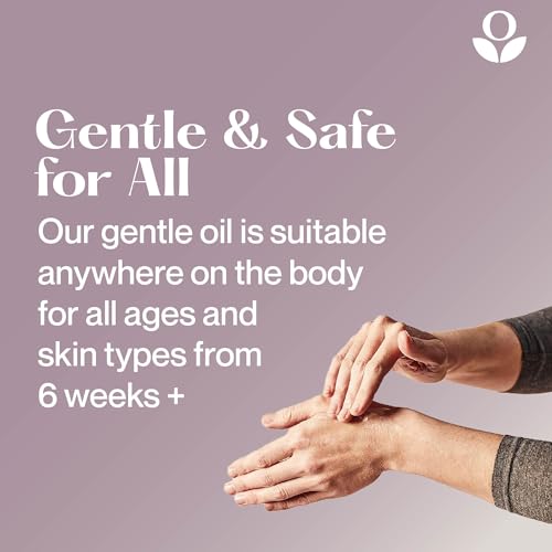 Balmonds Hydrating Body Oil - 100% Natural Skin Oil For Dry & Sensitive Skin, Fragrance Free & Made With Chamomile & Lavender, Vegan & Cruelty Free (6.8 oz)