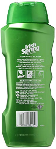 Irish Spring Body Wash, Moisture Blast 18 oz (Pack of 1)