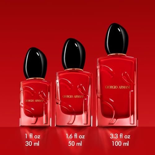 Armani Beauty - Sì Passione - Eau de Parfum - Vanilla Perfume for Women - Floral Citrus Fragrance - Blackcurrant Nectar, Damascena Rose, Black Tea Notes