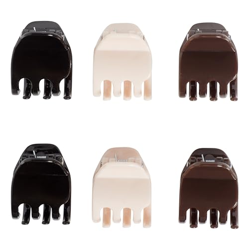 Goody Hair Accessories Kit, Everyday Essentials for Women - 51 PC Neutral Color Set for All Types - Ouchless Damage-Free Ties, SlideProof Claw Clips, Snap Clips, Scrunchies, Tanglefix Brush