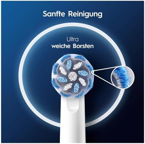 Oral-B Pro Sensitive Clean Replacement Toothbrush Heads Pack of 4