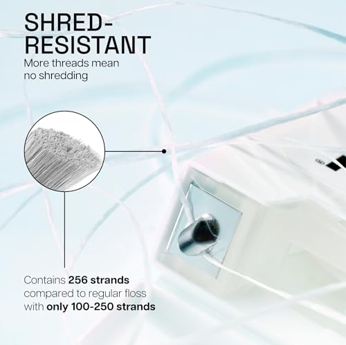 REACH Waxed Dental Floss, Unflavored, Plaque Remover for Teeth, Shred Resistant, Floss Slides Smoothly, Easy to Use, Waxed, Deep Cleaning Teeth, Oral Care, PFAS Free, for Adults & Kids, 6 Pack, 55 yd