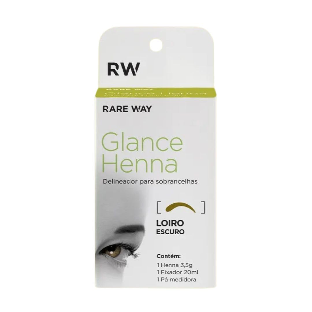 RARE WAY | Henna Glance | Easy To Apply, Naturally Enhance your Look, Homogeneous Mixture, More Durability, Fixing and Coloring | BLONDE