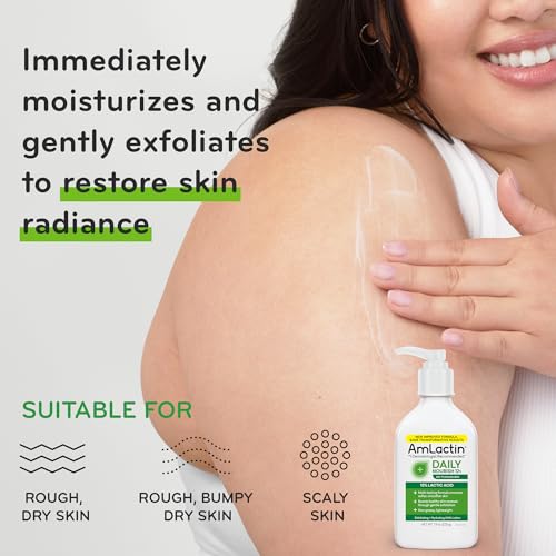 AmLactin Award-Winning Essentials Skin Care Set - Daily Nourish 12% Lotion, Ultra Smoothing Cream, Foot Repair Cream & Moisturizing Socks - Lactic Acid Moisturizer Gift Set for Whole-Body Skin Renewal