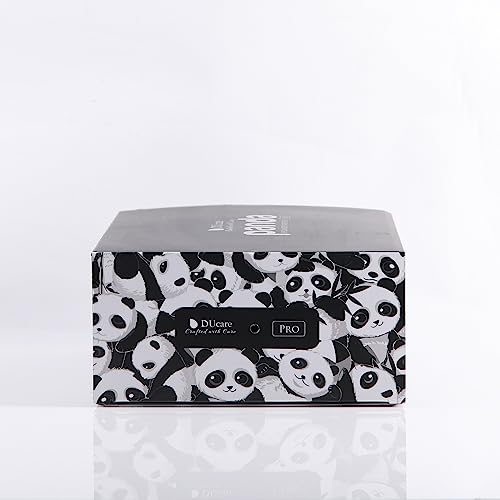 DUcare Professional Makeup Brushes 31Pcs Panda Series Makeup Brush Set Kabuki Foundation Blending Face Powder Blush Concealers Eye Shadows With Leather Case Organizer