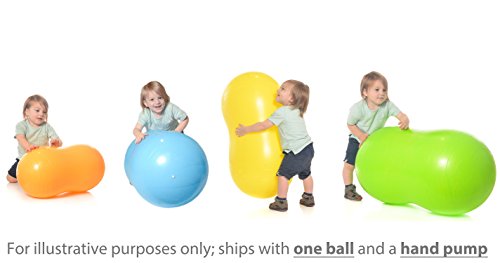 Milliard Peanut Ball Physio Roll for Exercise, Therapy, Labor, Birthing and Dog Training…