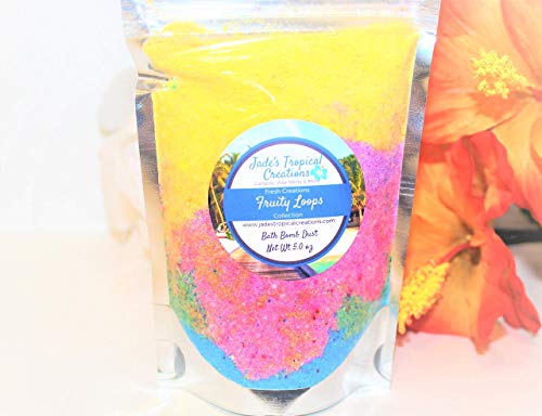 Bath Bomb Powder, Foaming Bath Dust, Stress Relief, Spa Gift, Bath Crumbles