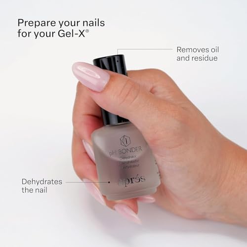 APRÉS Gel-X® Professional Nail Extension Bundle - Gold Bottle Extend Gel, pH Bonder, Non-Acidic Primer, 15 ml Set